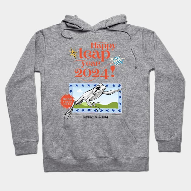 Happy Leap Year! Hoodie by 42skim42